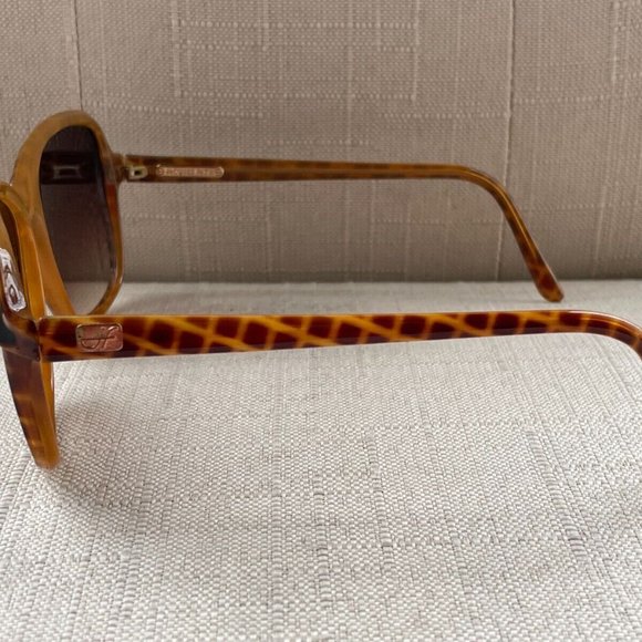 Jacques Fath Women Sunglasses Brown Tone UV400 nm Protection 100% Made in France - Picture 7 of 12